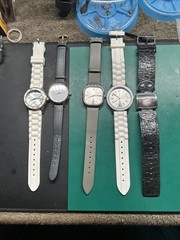 Lot of 5 Ladies Quartz Wrist Watches All Working and Lightly Worn