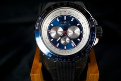 “The Crossing Watch” Invicta Aviator 32916 Quartz Watch 49mm Blue Dial New Batt