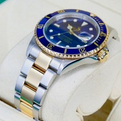 Rolex Submariner Date 16613 BLUESY Blue Dial Yellow Gold & Stainless Steel 40mm