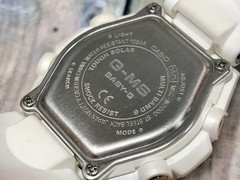 Duty Paid US Only CASIO G-Shock G-MS BABY-G MSG-W200G white USED working