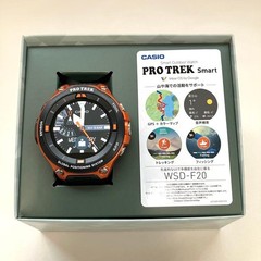 Casio Pro Trek WSD-F20-RG Smartwatch, Orange