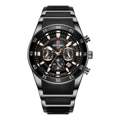 REWARD Big Dial Mens Watches Top Luxury Brand Sport Waterproof Watch Men Chronog