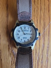 Timex Expedition Indiglo Men’s Quartz Wristwatch Leather Canvas Strap