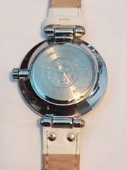 Anne Klein Sherbet Colored Women’s Watch 34mm WR 100 Feet – New Battery Leather