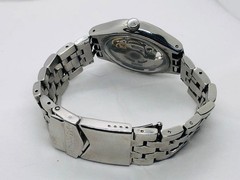 SWATCH Irony Skeleton Automatic Watch Running Clear Dial Stainless Steel #2828