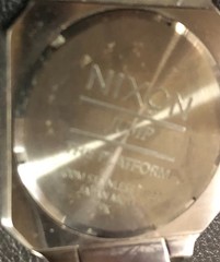 NIXON Wristwatch Not Specified with Spare Links Quartz Analog 42 mm