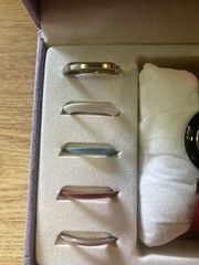 This is a St George watch set with interchangeable bands and bezels