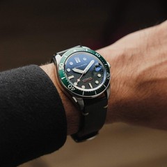 Spinnaker Croft Midsize Black Dial / Leather | Black Dial 40mm Japanese Automati