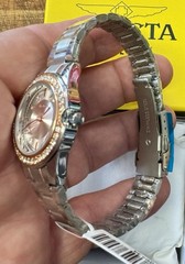 69434 – Invicta Wildflower Women’s Watch – 30mm, Silver and Copper Dial Elegant