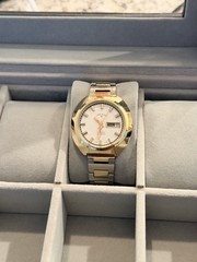 Lord-Elgin Automatic Day/Date Two-Tone Stainless Bracelet Silver Dial