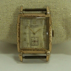 Vintage Men’s Welsbro Manual Wind Watch for Parts/Repair/Restore, Not Running