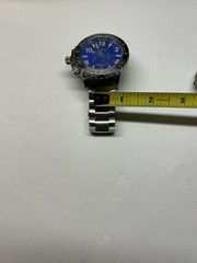 Android USA AD459 Silver/Blue 45mm 500m Chronograph Left-Handed Persons Watch
