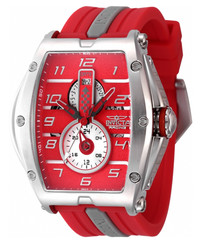 Invicta S1 Rally Diablo Racing RPM Men’s 50mm Red Quartz Watch 47384