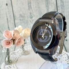 GUCCI 137.1 SYNC Watch in Black Used