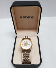 Pedre Past Master Masonic “working tools” two tone watch