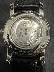 mido baroncelli automatic 5bar Chronometer With Silver Face And Rose Gold
