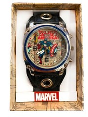 COLLECTIBLE LIMITED EDITION MARVEL CAPTAIN AMERICA WATCH