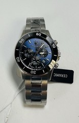 Maserati Men’s Competizione Watch 43mm Blue Dial Stainless Steel *NEW with Tag*