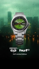 Seiko 5 sports SBSA323 HUF collaboration limited edition model HUF Green New