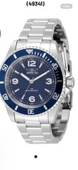 Invicta Specialty Rowan Diver Watch – 40mm Stainless Steel 49341 Blue /blue
