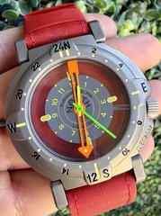 Rare Yema Bipole Jean-Louis Etienne Transantarctic Expedition Compass Watch Only