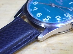 Nino 17 Jewel Men’s Manual-Wind Wristwatch Runs Green Dial Swiss Made