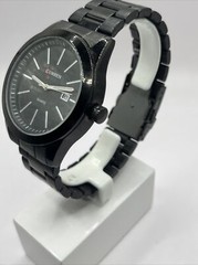 Curren 8091 Men’s Classic Black Dial Black Bracelet Date Quartz New Battery
