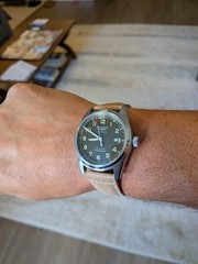 Longines Men’s Spirit Automatic Green Dial 42mm L3.811.4.03.2