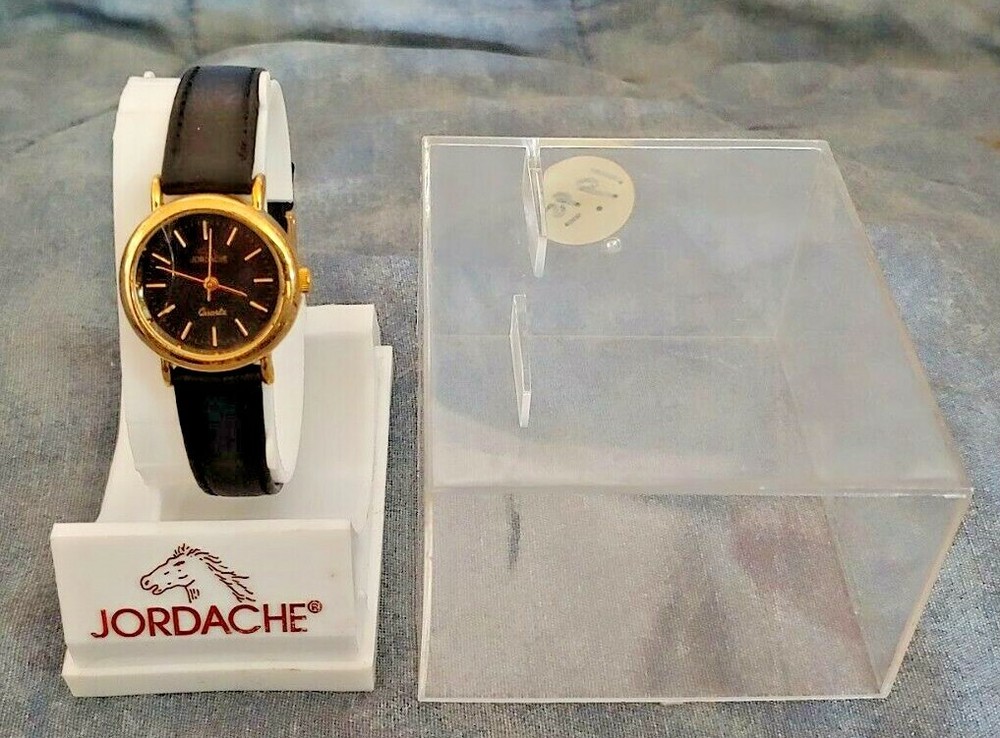 Vintage Jordache Watch Wristwatch BRAND NEW W/ Case Rare Lady Ladies Womens Girl