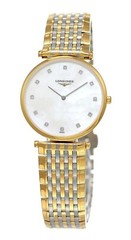 LONGINES La Grande Classique 33MM 12 Diamond MOP Unisex Watch L4.709.2.88.7