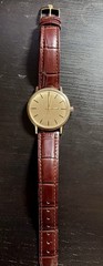 Vintage Girard Perregaux Quartz Watch Swiss, 10K Gold Filled Case
