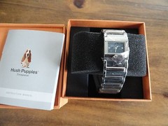 New in Box Hush Puppies Quartz Ladies Water Resistant Watch MSRP $155.