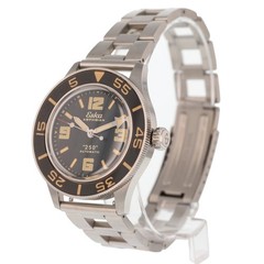 Eska Amphibian 250-BH 40mm Black Dial Automatic Stainless Steel Men’s Wristwatch
