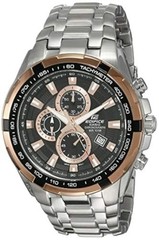 [Casio] CASIO EDIFICE EF-539D-1A5V Black Men’s Watch (Overseas Model) [P NEW