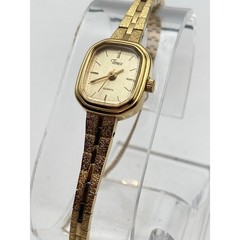 Vintage Timex Petite Dress Cocktail Watch 16mm – Fresh Battery Wrist 5.25-5.5″