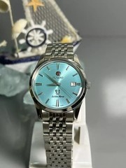 Rare Rado Golden Horse Automatic Men’s Sky Blue Dial Swiss Date Watch