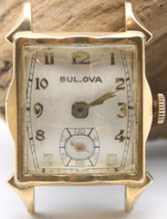 BULOVA WATCH 25.3×26.7mm 16.3mm LUG 10BC SWISS BXW 17j 10K RGP BEZEL RUNS (CO)