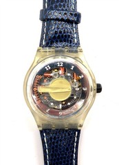 Swatch Musicall Watch FUNKY STUFF SLS02 ?? 1998 with Case & Papers