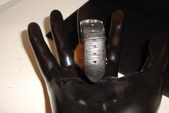 Philip Stein Dual time round traveler watched works leather band