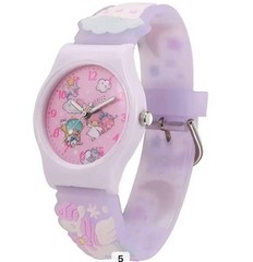 Sanrio Little Twin Stars Kiki Lala Watch Wristwatch Japan