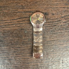 AIYISHI Women’s Rose Gold Tone Quartz Watch Diamond Dial Day Date Dress