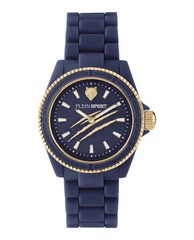 Plein Sport Womens The Scratch Blue 38mm Bracelet Fashion Watch