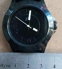 Skechers Quartz Watch SR6024W Black Case Blk Dial & BlK Band New Battery