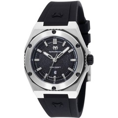 Technomarine Women’s Watch Coral Legacy Black Silicone Rubber Strap TM-416050