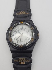 Vintage Radio Shack Mens Quartz Watch New Battery Working