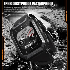 Military Smart Watches Men For Android/iPhone Tactical 5ATM Waterproof Watch US