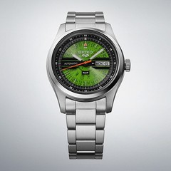 Seiko 5 sports SBSA323 HUF collaboration limited edition model HUF Green New
