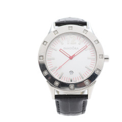 Vintage Pandora 811007WH Imagine Grand Men’s Quartz Wristwatch Swiss Steel
