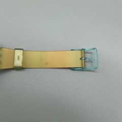 Swatch Color The Sky Men Watch 34mm Rainbow Dial Swiss GS124 New Battery