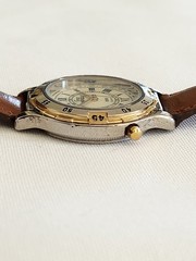 Vtg Timex Indiglo Quartz Tachymetre Watch with 12hr/24hr Dial – Water Resistant